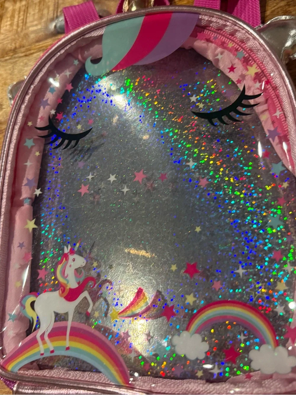 N/A clear unicorn